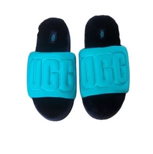 Ugg Maxi Graphic Slides Women Size 9